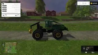 Farming Simulator 2015 Testing JOHN DEERE 748H LS 2015 V1.0