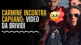 CARMINE INCONTRA IL TARANTO: DISCORSO DA BRIVIDI DI MISTER CAPUANO 💔🥹