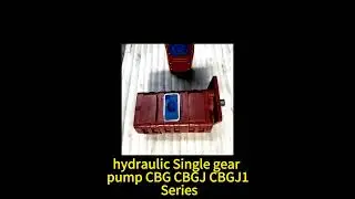 Hydraulic Single gear pump #hydraulicpump #machine  #hydraulicmachine
