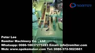 Automatic 10G Spoke Wire Making Machine for Pakistan Customer