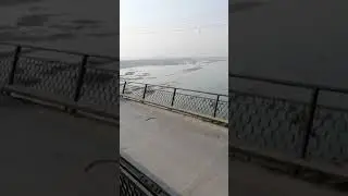 Beautiful view of jhelum river from train