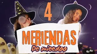 🎃 4 Meriendas de HALLOWEEN para niños 👻 Fáciles, Rápidas y ¡Terroríficamente ricas!