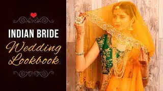Indian Bride Wedding Lookbook - Indian Ethnic Wear Lookbook