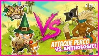 DOFUS rétro [ATTAQUE PERCO] : 6vs7 vs Anthologie