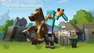 Minecraft (Xbox 360 Edition) | The First 30 Minutes of 