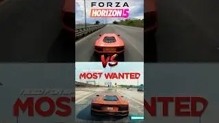 Lamborghini Aventador в FH5 против NFS MW 2012 #fh5 #nfsmostwanted #eagames #xbox #lamborghinni