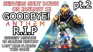 GOODBYE ANTHEM STREAM | R.I.P | BIGGEST MISTAKE IN GAMING HISTORY | ONE LAST RIDE BEFORE SHUT DOWN