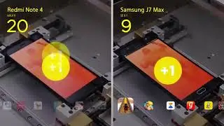 Сравнительный тест быстродействия MIUI 9 Redmi Note 4 и Samsung Galaxy J7 Max