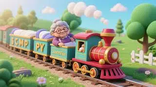 Grandma&rsquo;s Alphabet Train to Sleepyville 🚂✨ | Nursery Rhymes & Kids Songs