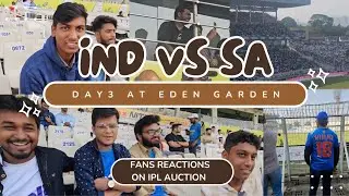 Fans reaction | IPL Auction | India VS South Africa 1st Test | CSK | Jadeja Trade | Gautam Gambhir 