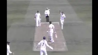 Gareth Rees bowled by David Masters