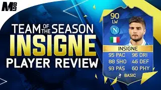FIFA 16 TOTS INSIGNE REVIEW (90) FIFA 16 Ultimate Team Player Review + In Game Stats