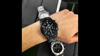 Мужские наручные часы hublot classic fusion all black