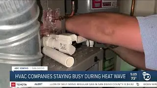 HVAC company staying busy during heatwave in East County