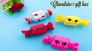 Easy paper craft |123 easy paper crafts |easy craft| origami |craft ideas |origami chocolate box|