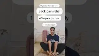 #backpainsolution #backpainrehab  #Physiotherapy #physioexercises #backpain #hippain #lowerbackpain
