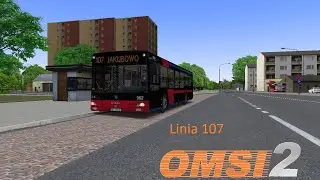 OMSI 2 - Mapa Olsztyna - Linia 107 - MAN NL263