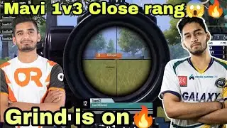 Mavi 1v3 Close rang 🔥| Real grind on🔥