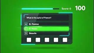 Cinematic Quiz Template Green Screen Effect for Engaging Videos