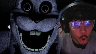THIS FNAF GAME WAS SO SCARY I COULDN'T EVEN FINISH THE FIRST NIGHT!!(Graveyard Shift At Freddy's)
