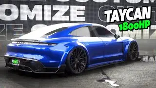 1800-сильный Porsche Taycan Turbo S: настройка &mdash; игровой процесс NFS Unbound
