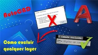Como excluir QUALQUER LAYER no CAD - LAYDEL