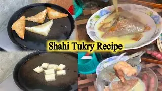 Shahi Tukary Recipe by Konain zhara|Best Sweet Dish|Only Milk And Bread Easy Dessert Recipe|winter