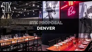 A Surprise Proposal at STK Denver!