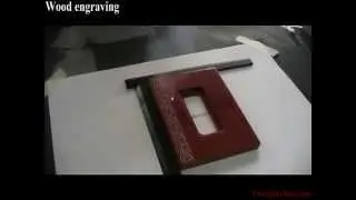 GLD 100W Wood Leather Fabric Jeans Plastic Acrylic Laser Engraving Machine