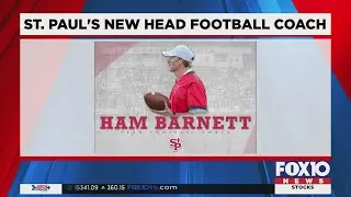 Ham Barnett named St. Paul's new head football coach