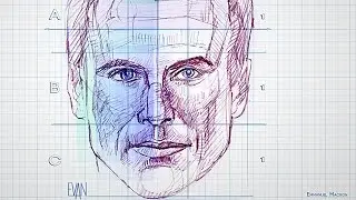 Emmanuel Macron Metrics portrait