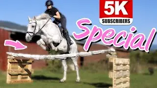 Skákanie na koni 🐴 Špeciál za 5000 odberateľov 🥳| jazdenie - jízda na koni | videa o koňoch - koních