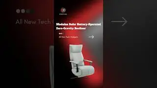 Modulax Sofer Battery-Operated Zero-Gravity Recliner #gadgets #coolgadgets #accessories #technology