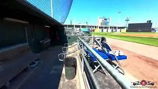 Play ball! A quick home run and a tour of the SouthShore RailCats&rsquo; Steel Yard.