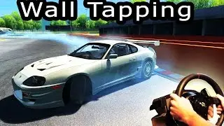 Дрифтинг - Toyota Supra, стучите по стене! Многопользовательская онлайн-игра (Assetto Corsa, t500rs, th8rs) Full HD
