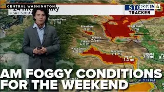 AM Foggy Conditions For The Weekend | Weather with Jake Stevenson