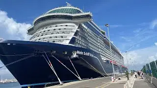 Rundgang Mein Schiff Relax Im Hafen Von Salerno Mai 2025