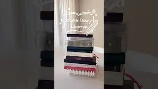 2026 Diary Line-up📚🤍