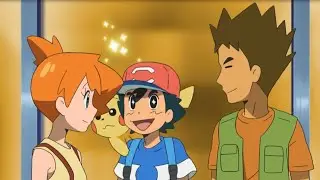Ash Misty and Brock reminisce about their travels and encounter Bulbasaur || Pok&eacute;mon Sun and Moon