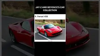 Jay-Z and Beyonce's Car Collection #shorts
