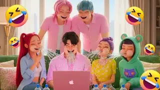 BEST FUNNY REACTION to Squid Games 🤣🤣 with Rumi Jinu Huntr/x & Saja Boys | Try To Not Laugh