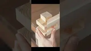 Technique to make cross lap dovetail joints #woodworking #wood #shorts #like #work