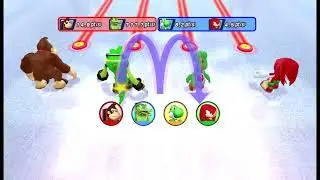 M&S at the Olympic Winter Games Balloon Attack (Donkey Kong vs Yoshi vs Knuckles vs Vector)