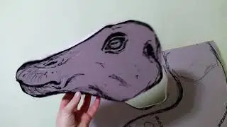 Claosaurus Head and Neck cutout 😊