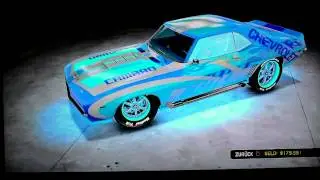 Midnight Club LA 69 Chevy Camaro Decals & Design