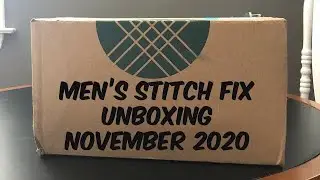 Stitch Fix Men's Unboxing November 2020 (PLUS $50 Referral Link for Men Women!!!👍🏻🍁🍂)