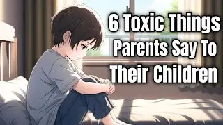 6 Toxic Things Parents Say To their Children