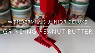 Grinding Peanut Butter Wonder Junior Deluxe Plus