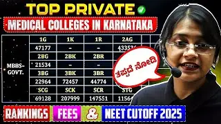 Top Private Medical Colleges in Karnataka For MBBS🎓 | Rankings, Fees & NEET Cutoff 2025
