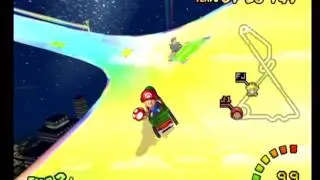 Rainbow Road - Mario Kart: Double Dash!! (Record de YUKI6700)